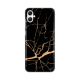 Torbica Silikonska Print za Samsung A055F Galaxy A05 All Black - 8019939