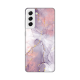 Maska za Samsung Galaxy S21 FE Silikonska Print Pink Marble - 8018652