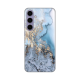 Torbica Silikonska Print za Samsung S926B Galaxy S24 Plus Blue Gold Marble - 8020037