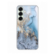 Torbica Silikonska Print za Samsung S936B Galaxy S25 Plus Blue Gold Marble - 8020575