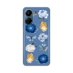 Torbica Silikonska Print za Xiaomi Redmi 13C Dusty Blue - 8020180