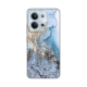Maska za Xiaomi Redmi 15C 4G Blue Gold Marble Silikonska Print - 8021012