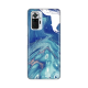 Torbica Silikonska Print za Xiaomi Redmi Note 10 Pro/10 Pro Max Blue Marble - 8019255