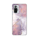 Torbica Silikonska Print za Xiaomi Redmi Note 10 Pro/10 Pro Max Pink Marble - 8019256
