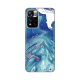 Torbica Silikonska Print za Xiaomi Redmi Note 11 Pro Plus/Poco X4 NFC Blue Marble - 8018384