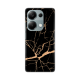 Torbica Silikonska Print za Xiaomi Redmi Note 13 Pro 4G All Black - 8020185