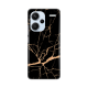Torbica Silikonska Print za Xiaomi Redmi Note 13 Pro Plus All Black - 8020195