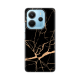 Torbica Silikonska Print za Xiaomi Redmi Note 14 4G (SRB) All Black - 8020712