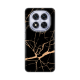 Torbica Silikonska Print za Xiaomi Redmi Note 14 Pro 5G (EU) All Black - 8020507-1