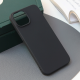 Torbica silikonska Skin za iPhone 15 6.1 mat crna - 209734