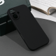 Maska za iPhone 17 63 mat silikonska Skin crna - 223520