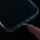 Torbica silikonska Ultra Thin with pluggy za iPhone 12 Mini 5.4 transparent - 90500