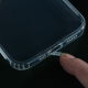 Torbica silikonska Ultra Thin with pluggy za iPhone 7/8/SE 2020/2022 transparent - 201205