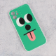 Torbica Smile face za iPhone 12 6.1 zelena - 90395