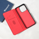 Maska za Honor X6a/X6b/X6c Teracell Elegant Flip crvena - 223764