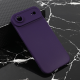 Maska za iPhone 17 Air 6.6 mat tamno ljubicasta Teracell Giulietta - 223448