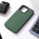 Maska za iPhone 13 Pro 6.1 Teracell Scrub tamno zelena - 219287