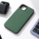 Torbica Teracell Scrub za iPhone 15 6.1 tamno zelena - 219298