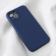 Maska za iPhone 13 6.1 Teracell Soft Velvet tamno plava - 206977