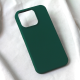 Torbica Teracell Soft Velvet za iPhone 15 Pro 6.1 tamno zelena - 209583