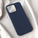 Torbica Teracell Soft Velvet za iPhone 15 Pro Max 6.7 tamno plava - 209587