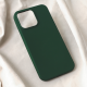 Maska za iPhone 15 Pro Max 6.7 Teracell Soft Velvet tamno zelena - 209588