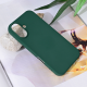 Torbica Teracell Soft Velvet za iPhone 16 6.1 tamno zelena - 216251-1