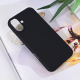 Torbica Teracell Soft Velvet za iPhone 16 Plus 6.7 crna - 216252
