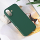 Maska za iPhone 17 63 Teracell Soft Velvet tamno zelena - 222999