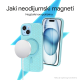 Torbica Magsafe Crystal Glow za iPhone 16 Pro 6.3 srebrna - 218975
