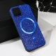 Torbica Magsafe Glam za iPhone 13 6.1 plava - 219411