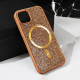 Torbica Magsafe Glam za iPhone 13 6.1 zlatna - 219409