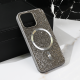 Torbica Magsafe Glam za iPhone 13 Pro 6.1 srebrna - 219412