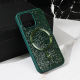 Torbica Magsafe Glam za iPhone 13 Pro 6.1 zelena - 219413