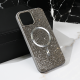 Torbica Magsafe Glam za iPhone 13 Pro Max 6.7 srebrna - 219416