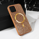 Torbica Magsafe Glam za iPhone 13 Pro Max 6.7 zlatna - 219418