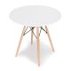BOLZZ Torino okrugli sto 80 cm white - BOLTORTBLWHIT