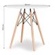 BOLZZ Torino okrugli sto 80 cm white - BOLTORTBLWHIT