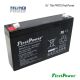 FIRST POWER 6V 7Ah FP670 FIRSTPOWER terminal T1 - EP3283134
