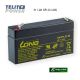 KUNG LONG LONG WP1.2-6 akumulator 6V 1.2Ah F1 - EP3283023