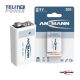 ANSMANN maxE 9 V NiMH punjiva baterija 200 mAh - EP3287207