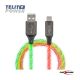 ANSMANN USB-A na USB-tip C kabl sa LED osvetljenjem 100cm ANSMANN - EP3283407