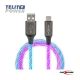 ANSMANN USB-A na USB-tip C kabl sa LED osvetljenjem 100cm ANSMANN - EP3283407