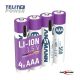 ANSMANN Punjiva Li-Ion 1.5V 500mAh AAA sa USB tip C ulazom za punjenje Ansmann 4 komada - EP3285581