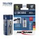 ANSMANN Punjiva Li-Ion 3.6V 850mAh 16340 sa mikro USB ulazom za punjenje RCR123A Ansmann - EP3284157