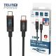 ANSMANN USB tip C na USB tip C kabl dužine 120cm sa LCD displejom - EP3284217