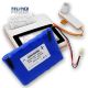 TELIT POWER Spirolab II i III NiMH paket 7,2 V 3800 mAh Panasonic MB865A - EP3287042