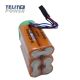 TELIT POWER Dräger Oxylog 2000 NiMH paket 7,2 V 1600 mAh Panasonic - EP3287348