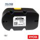 TELIT POWER 18V 1300mAh Baterija za ručni alat RYOBI ABP1801 ABP1803 BCP18172SM P100 P101 - EP3283638