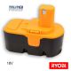 TELIT POWER 18V 2000mAh Baterija za ručni alat RYOBI ABP1801 ABP1803 BCP18172SM P100 P101 - EP3286320